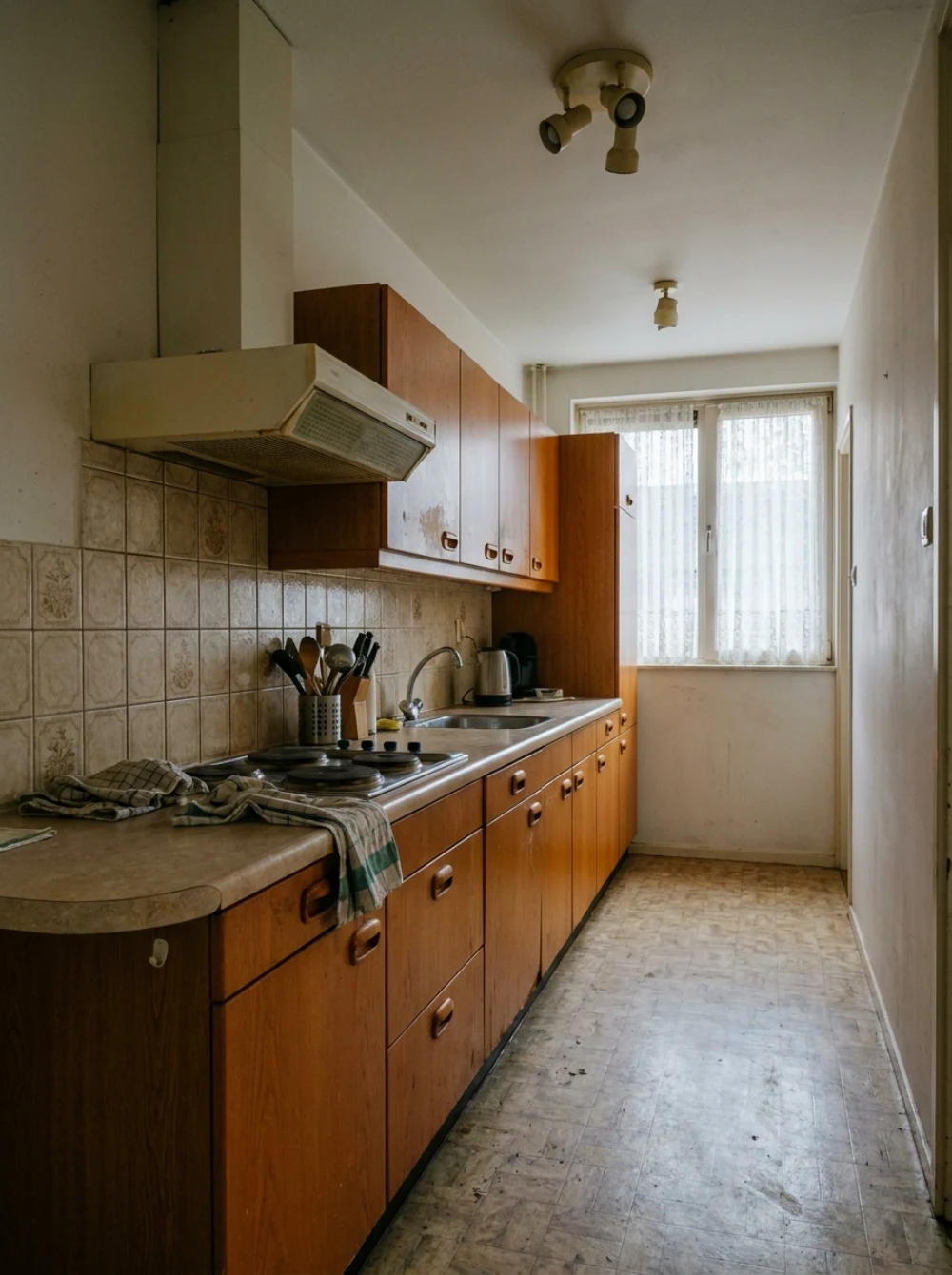 Photo of a kitchen before the redesign